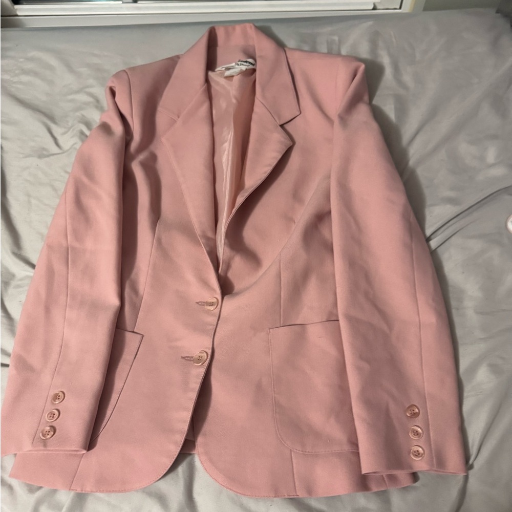 Elegant Pink Women's Blazer